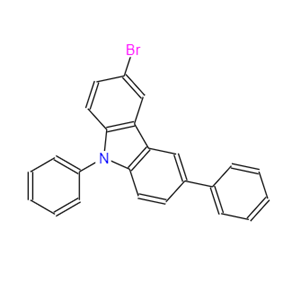 3-溴-6,9-苯基-9H-咔唑,3-Bromo-6,9-diphenyl-9H-carbazole