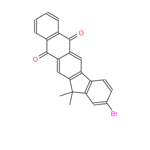 2-溴-13,13-二甲基-6H-茚并[1,2-b]蒽-6,11(13H)-二酮