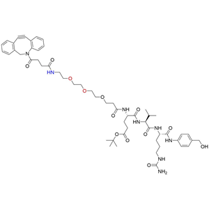 DBCO-PEG3-propionic EVCit-PAB