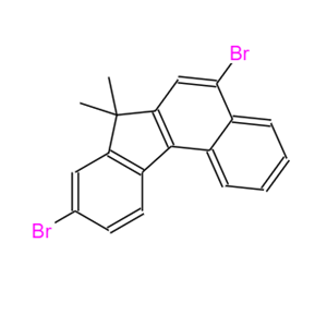 5,9-二溴-7,7-二甲基-7H-苯并[c]芴,5,9-dibroMo-7,7-diMethyl-7H-benzo[c]flourene