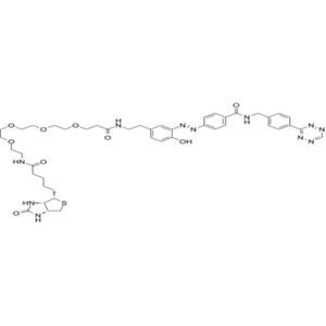 Tetrazine-diazo-PEG4-biotin,Tetrazine-diazo-PEG4-biotin