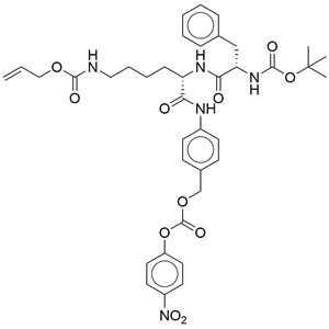 Boc-Phe-(Alloc)Lys-PAB-PNP