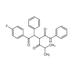 2-[2-(4-氟苯基)-2-氧代-1-苯基乙基]-4-甲基-3-氧代-N-苯基戊酰胺 