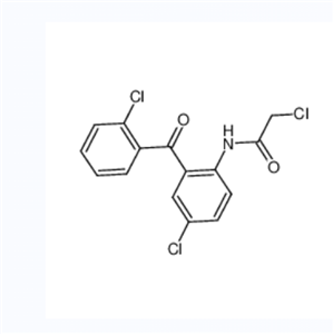 2-氯乙酰氨基-2’,5-二氯二苯甲酮,2-Chloro-N-[4-chloro-2-(2-chlorobenzoyl)phenyl]acetamide