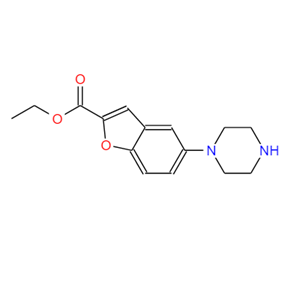 5-(哌嗪-1-基)苯并呋喃-2-羧酸乙酯