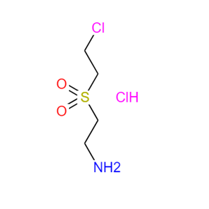 2-(2-氯乙基砜基)乙胺盐酸盐;2-[(氯乙基)砜基]乙醇盐酸盐 85739-74-8