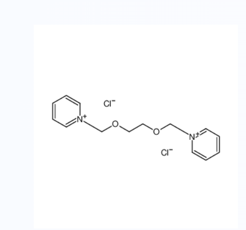 1,1'-[乙烯二(氧基亞甲基)]二吡啶鎓二氯化物,1-[2-(pyridin-1-ium-1-ylmethoxy)ethoxymethyl]pyridin-1-ium,dichloride