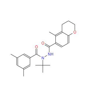 2'-叔丁基-5-甲基-2'-(3,5-二甲基苯甲酰基)色满-6-甲酰肼,CHROMAFENOZIDE