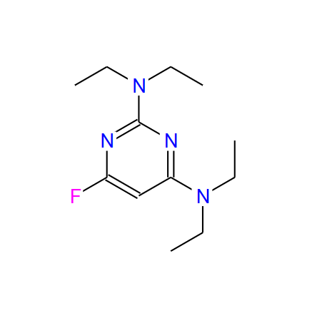 2,4-双(二乙氨基)-6-氟嘧啶,2,4-BIS(DIETHYLAMINO)-6-FLUORO-PYRIMIDINE