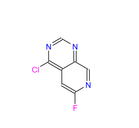 4-氯-6-氟吡啶并[3,4-D]嘧啶,4-CHLORO-6-FLUOROPYRIDO[3,4-D]PYRIMIDINE