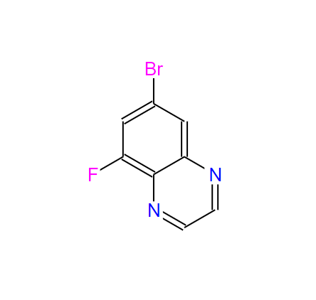 7-溴-5-氟喹噁啉,7-bromo-5-fluoroquinoxaline