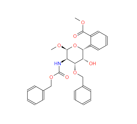 磺達肝癸鈉單糖,methyl 6-O-benzoyl-3-O-benzyl-2-(benzyloxycarbonyl)amino-2-deoxy-α-D-glucopyranoside