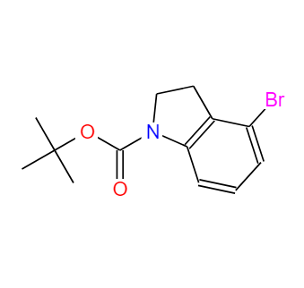 N-Boc-4-溴吲哚啉,tert-butyl 4-bromoindoline-1-carboxylate