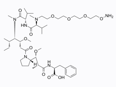 PEG4-aminooxy-MMAF,PEG4-aminooxy-MMAF