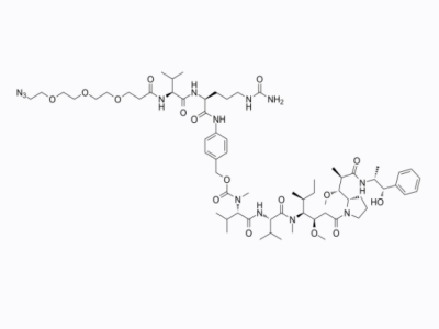 N3-PEG3-vc-PAB-MMAE,N3-PEG3-vc-PAB-MMAE