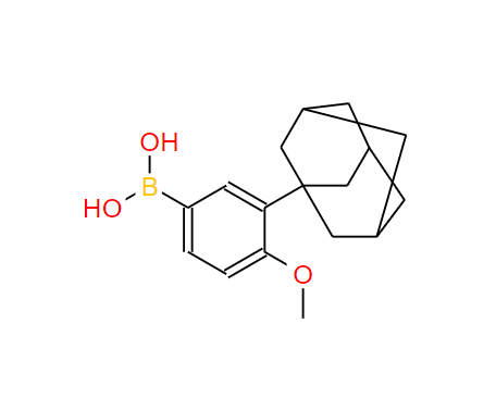 3-(1-金剛烷)-4-甲氧基苯基硼酸,3-(Adamantan-1-yl)-4-methoxybenzeneboronic acid