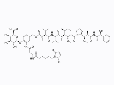 MC-betaglucuronide-MMAE-1,MC-betaglucuronide-MMAE-1