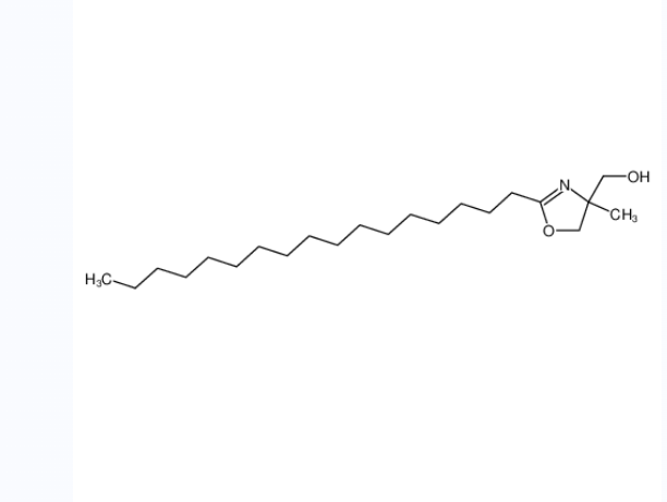 2-十七烷基-4-甲基-2-恶唑啉-4-甲醇,(2-heptadecyl-4-methyl-5H-1,3-oxazol-4-yl)methanol