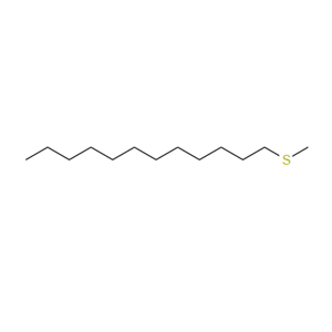 正十二烷基甲基硫醚；3698-89-3