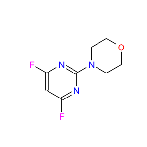 2-吗啉-4,6-二氟嘧啶,2-MORPHOLINO-4,6-DIFLUORO-PYRIMIDINE