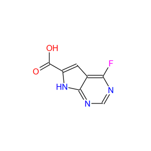 4-氟-7H-吡咯并[2,3-D]嘧啶-6-羧酸,4-fluoro-7H-pyrrolo[2,3-d]pyrimidine-6-carboxylic acid