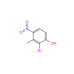 2-溴-3-甲基-4-硝基苯酚,2-Bromo-3-methyl-4-nitrophenol
