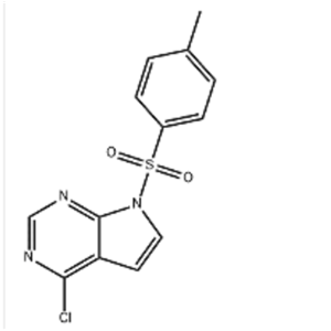 4-氯-7-甲苯磺酰基-7H-吡咯[2,3-D]嘧啶 479633-63-1