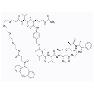 DBCO-PEG4-VC-PAB-MMAE,DBCO-PEG4-VC-PAB-MMAE