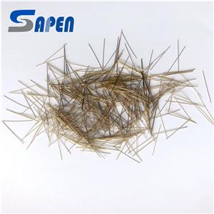 UHPC專用鍍銅微絲鋼纖維,Micro steel fibre