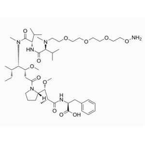 PEG4-aminooxy-MMAF,PEG4-aminooxy-MMAF