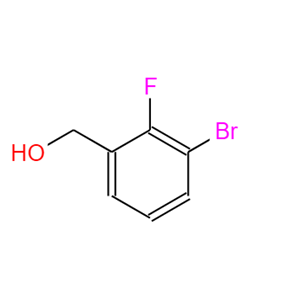 3-溴-2-氟苯甲醇,(3-bromo-2-fluorophenyl)methanol