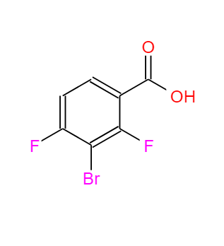 3-溴-2,4-二氟苯甲酸,3-Bromo-2,4-difluorobenzoic acid