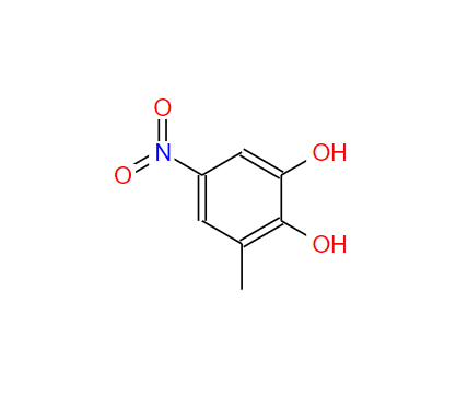3-甲基-5-硝基-1,2-苯二酚,3-methyl-5-nitrobenzene-1,2-diol