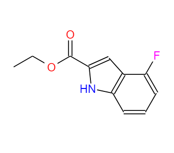 4-氟-1H-吲哚-2-甲酸乙酯,Ethyl4-fluoro-1H-indole-2-carboxylate