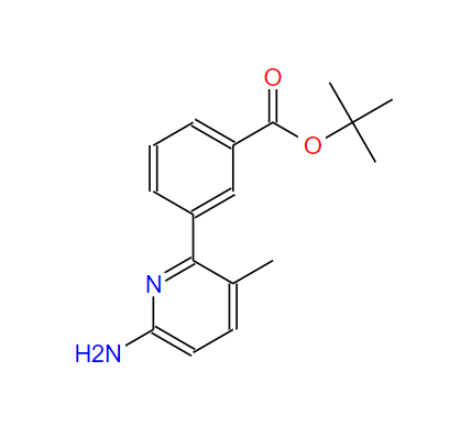 鲁玛卡托中间体,3-(6-Amino-3-methyl-pyridin-2-yl)-benzoicacidtert-butylester