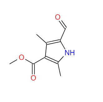 5-醛基-2, 4-二甲基-1H-吡咯-3-甲酸甲酯,METHYL 5-FORMYL-2,4-DIMETHYL-1H-PYRROLE-3-CARBOXYLAT