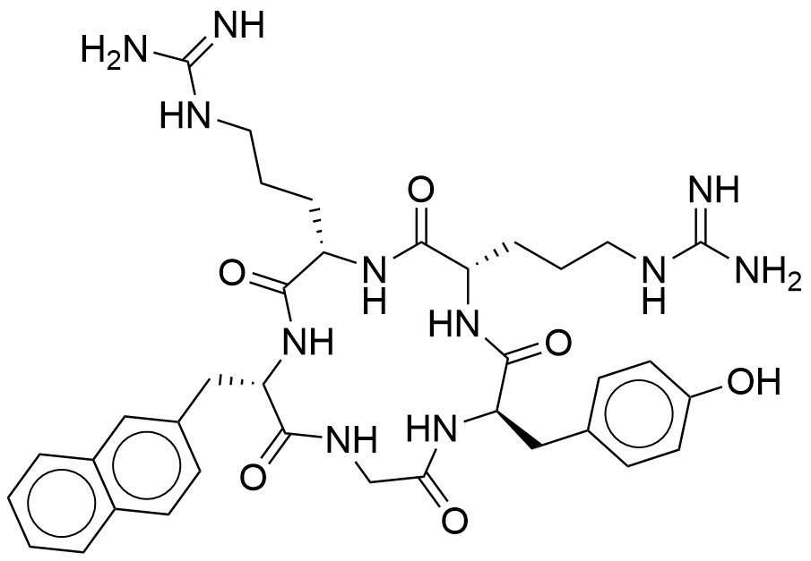 cyclo(2Nal-Gly-D-Tyr-Arg-Arg),cyclo(2Nal-Gly-D-Tyr-Arg-Arg)