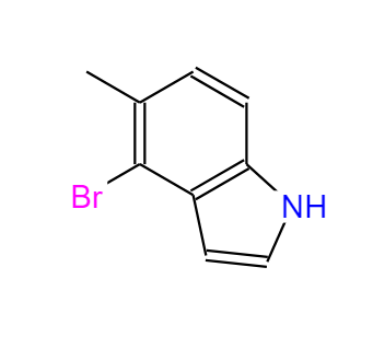 4-溴-5-甲基-吲哚,4-Bromo-5-methyl-1H-indole