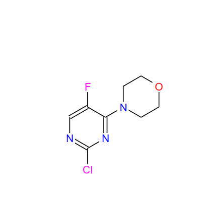 4-(2-氯-5-氟-4-嘧啶基)吗啉,4-(2-chloro-5-fluoro-pyrimidin-4-yl)-morpholine