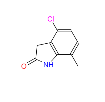 4-氯-1,3-二氢-7-甲基-2H-吲哚-2-酮,4-chloro-7-methyl-2,3-dihydro-1H-indol-2-one