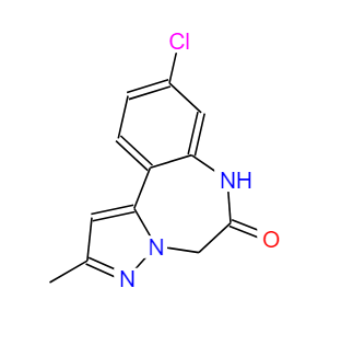 厄多司坦杂质,9-Chloro-2-methyl-5H-pyrazolo[1,5-d][1,4]benzodiazepin-6(7H)-one