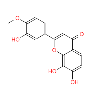 4'--3',7,8-三羥基黃酮,4H-1-Benzopyran-4-one, 7,8-dihydroxy-2-(3-hydroxy-4-methoxyphenyl)