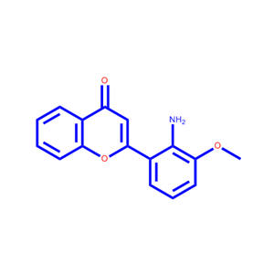 2-(2-氨基-3-甲氧苯基)色酮 167869-21-8