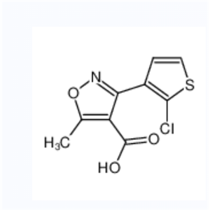 3-(2-氯-3-噻吩基)-5-甲基异恶唑-4-羧酸