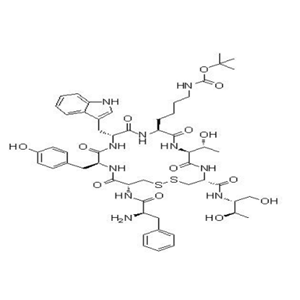 [Tyr3,Lys5(Boc)]octreotide acetate