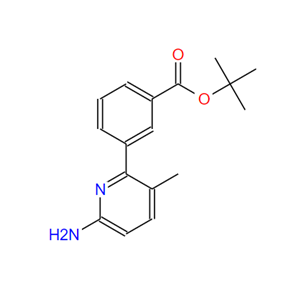 鲁玛卡托中间体,3-(6-Amino-3-methyl-pyridin-2-yl)-benzoicacidtert-butylester