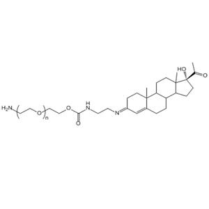 Progestrone-PEG-amine，孕酮-聚乙二醇-氨基