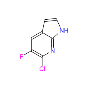 6-溴-5-氟-7-氮杂-吲哚,6-Chloro-5-fluoro-1H-pyrrolo[2,3-b]pyridine