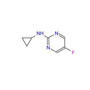 	N-环丙基-5-氟-2-嘧啶胺