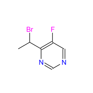 4-溴乙基-5-氟嘧啶,4-(1-BROMOETHYL)-5-FLUOROPYRIMIDINE